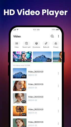 Video Player All Format পিসি