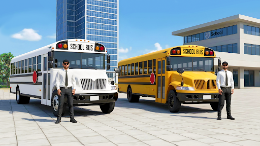 School Bus Coach Fun Games 3D পিসি