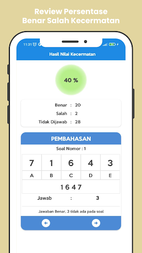 Tes Kecermatan - Latihan Polri