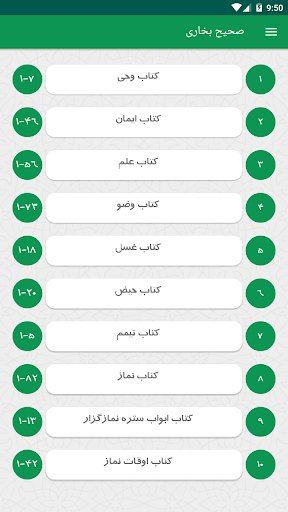 صحیح بخاری با ترجمه فارسی