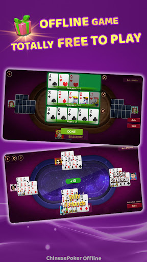 Chinese Poker Offline - Pusoy PC