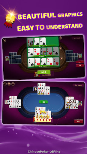 Chinese Poker Offline - Pusoy