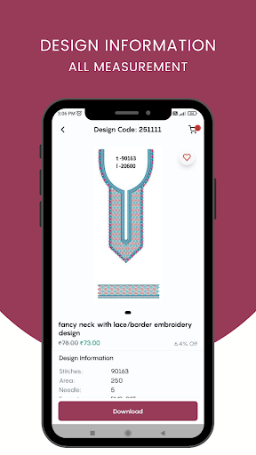 EMB Cart - Embroidery Design