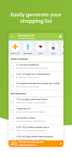 eMeals - Meal Planning Recipes PC