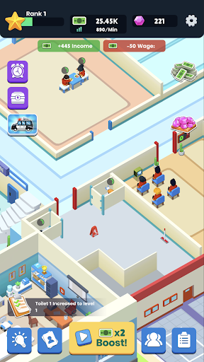 Emergency mission - idle game