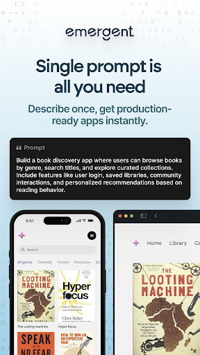 Emergent AI: Vibe Code Apps PC
