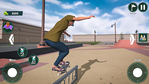 Skate Stunt Run Race Simulator PC