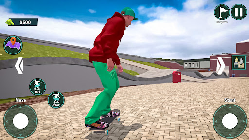 Skate Stunt Run Race Simulator PC