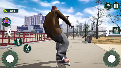 Skate Stunt Run Race Simulator PC