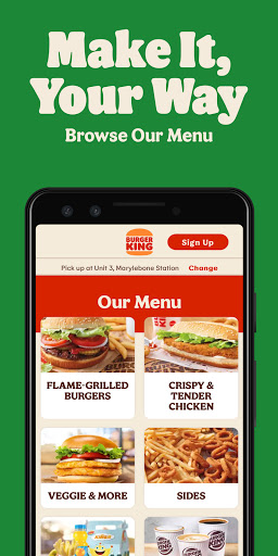 Burger King App: Food & Drink PC