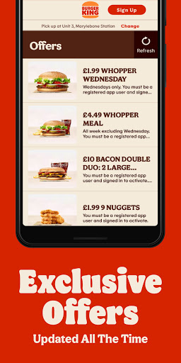 Burger King App: Food & Drink PC