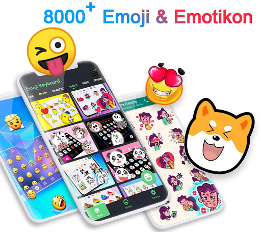 Emoji keyboard - Themes, Fonts