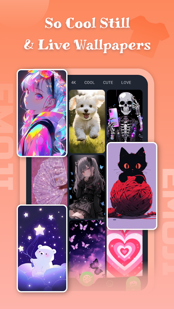 ❤️Emoji keyboard - Cute Emoticons, GIF, Stickers PC