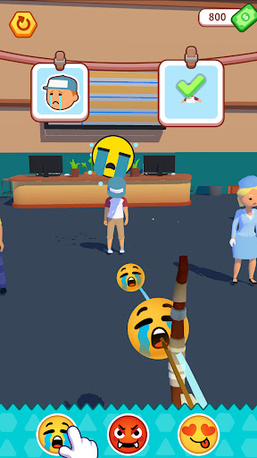 Emoji Arrow Shoot Puzzle