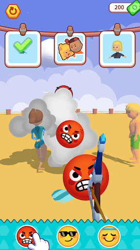 Emoji Arrow Shoot Puzzle