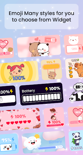 Emoji Battery Widget: Offline PC