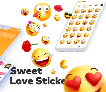 IN Launcher - Emojis de Amor & GIFs, Temas