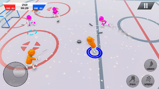 Ice Hockey Games 3D Ice Rage PC