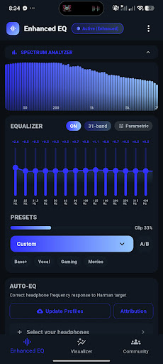 komputer Enhanced EQ – Equalizer & Bass