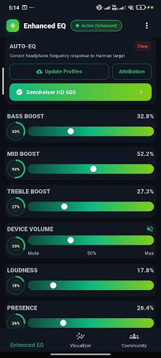 komputer Enhanced EQ – Equalizer & Bass