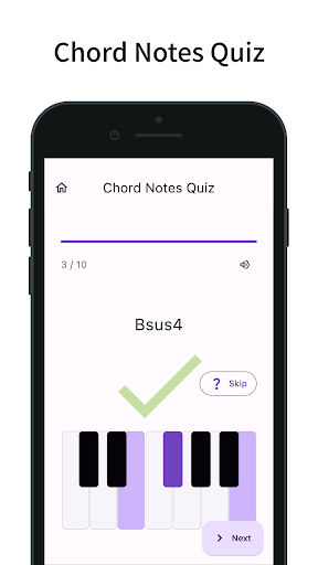 Chord Quiz: Learn Piano Chord PC