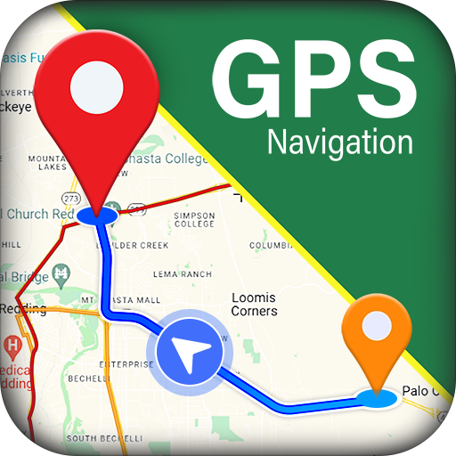 GPS Navegación: Mapa Dirección