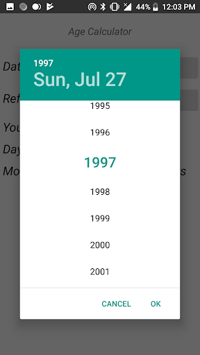 Leeftijdscalculator PC