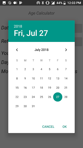 Leeftijdscalculator PC