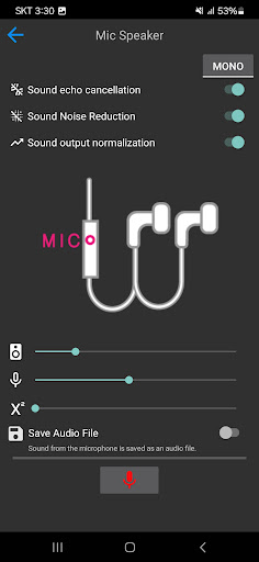 Microfoon luidspreker ( MIC ) PC