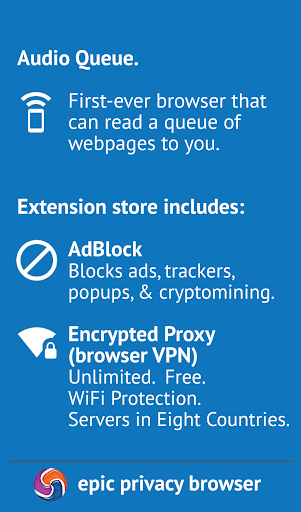 Epic Privacy Browser - VPN