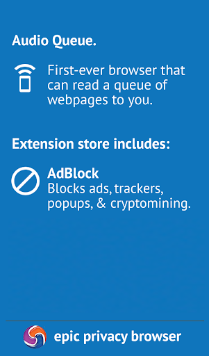 Epic Privacy Browser - VPN
