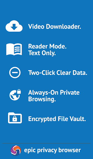 Epic Privacy Browser - VPN