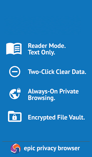 Epic Privacy Browser - VPN