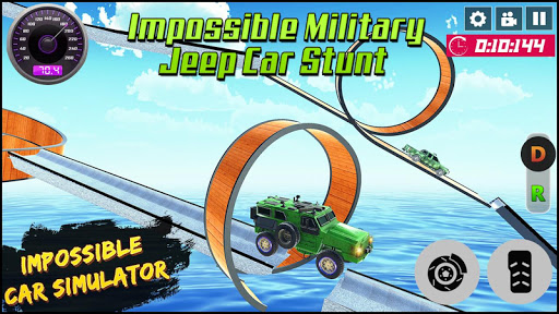 Army Jeep: くるま ゲーム カートライダー の車の PC版
