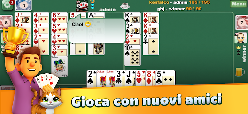 Burraco e Pinelle Online PC