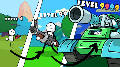 One Gun Stickman offline spiel PC