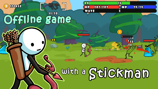 One Gun Stickman offline spiel PC