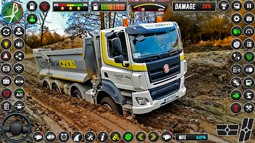 Offroad Çamur Kamyon Sürüş Oyu