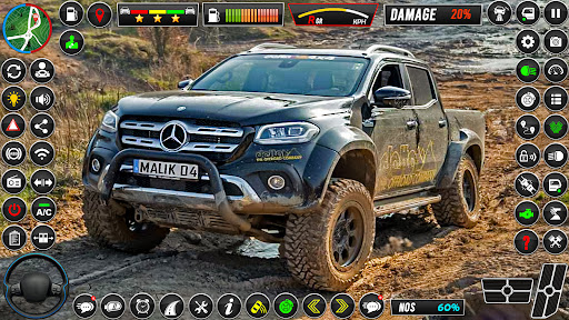 Offroad Çamur Kamyon Sürüş Oyu