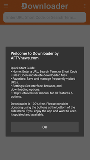 Downloader الحاسوب