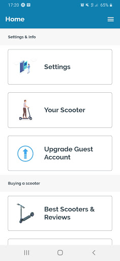 Electric Scooter Universal App PC