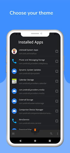uninstall system apps PC