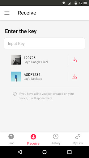 Send Anywhere (ตัวช่วยส่งไฟล์) PC