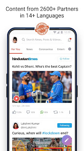 डेलीहंट (न्यूजहंट) - News, Videos, Cricket PC