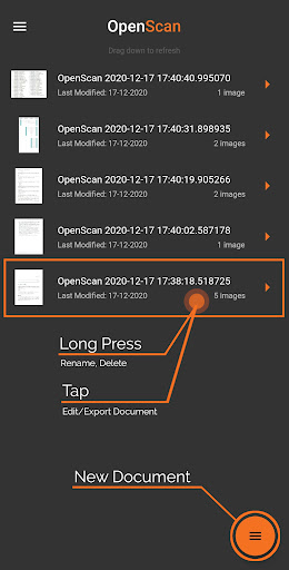 OpenScan: Document Scanner پی سی