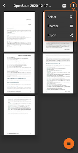 OpenScan: Document Scanner پی سی