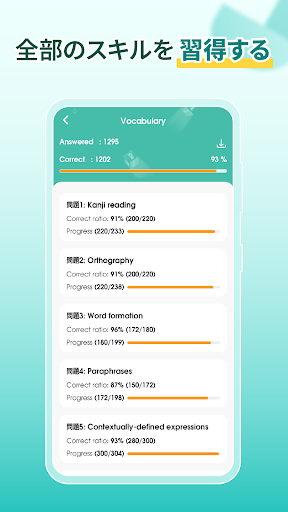 Migii JLPT: JLPT N5-N1 の試験対策 PC版