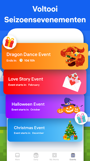 Pixel Art - Kleuren op nummer PC