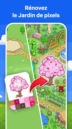 Pixel Art: Livre de peinture à numéros