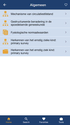 Spoedeisende hulp bij kinderen PC